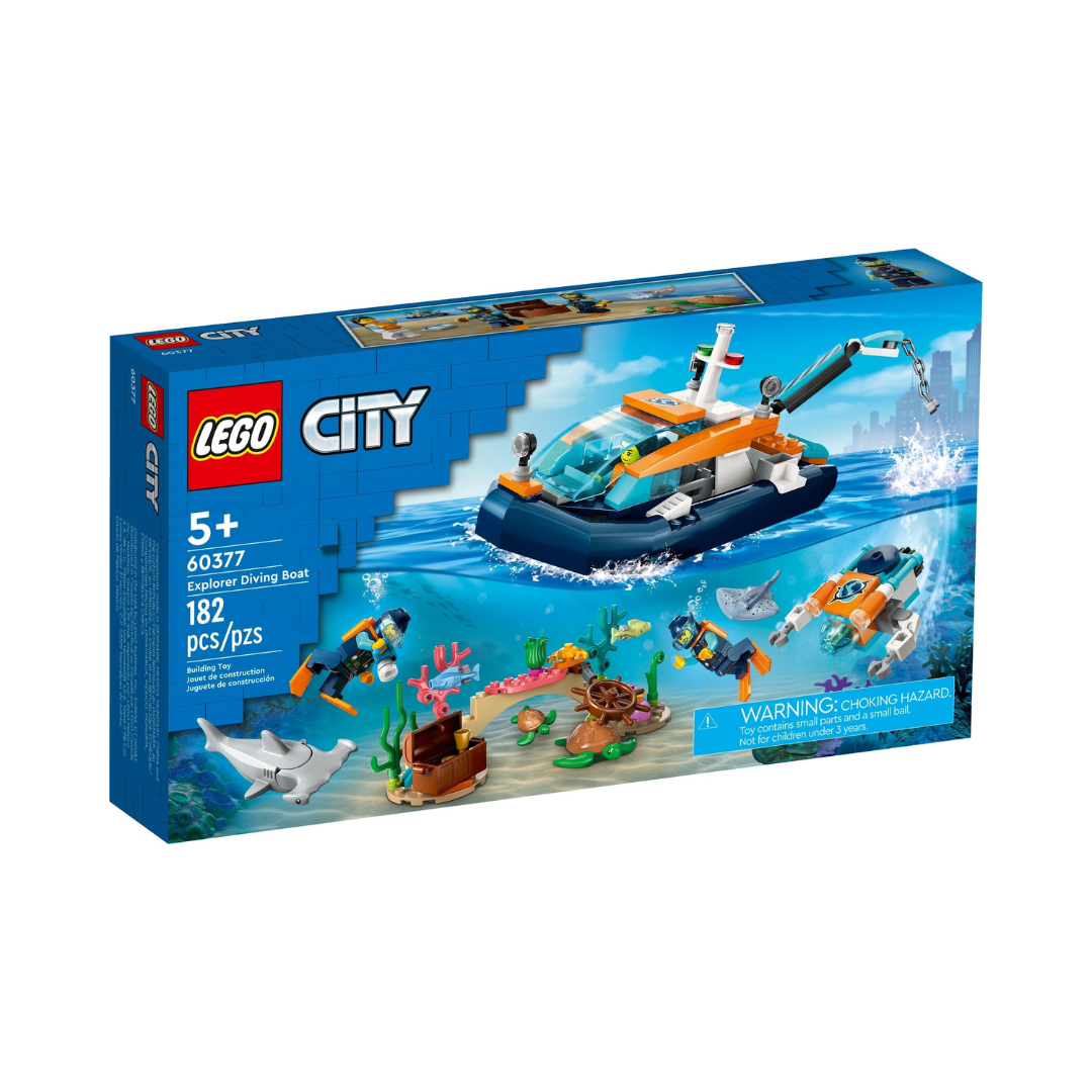 LEGO® 60377 Explorer Diving Boat