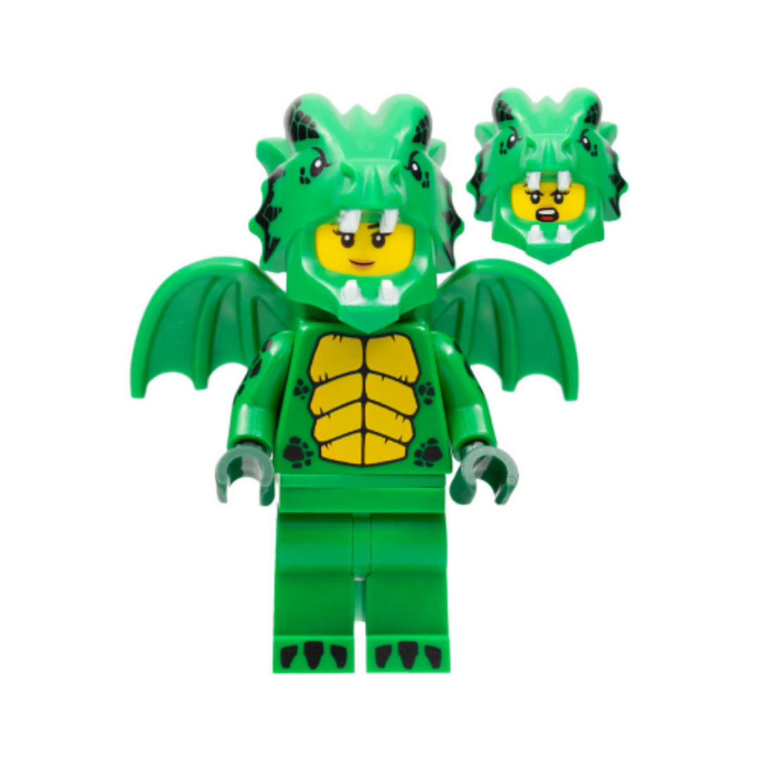 LEGO® Green Dragon Costume (with Stand and Accessories)