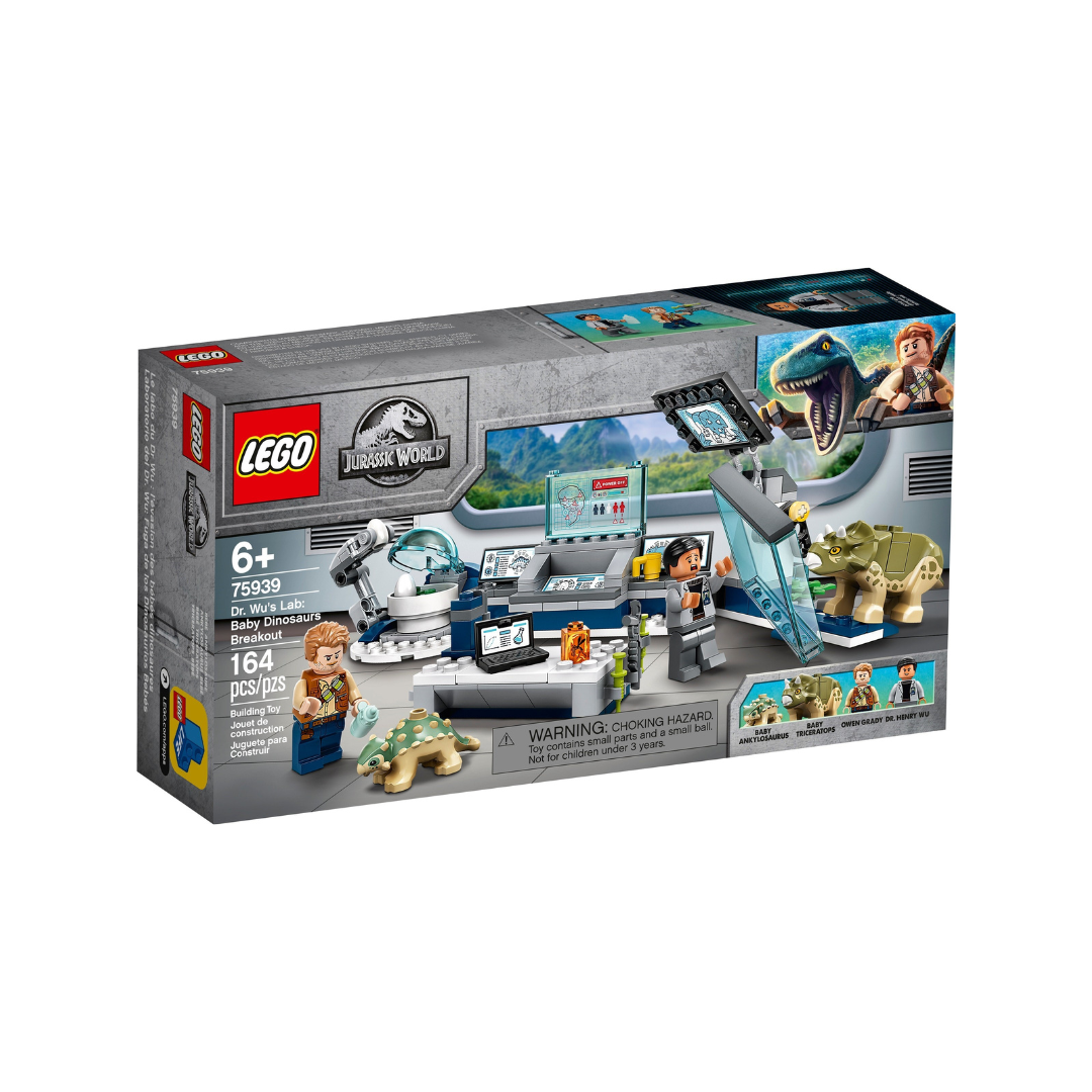 LEGO® 75939 Dr. Wu's Lab: Baby Dinosaurs Breakout