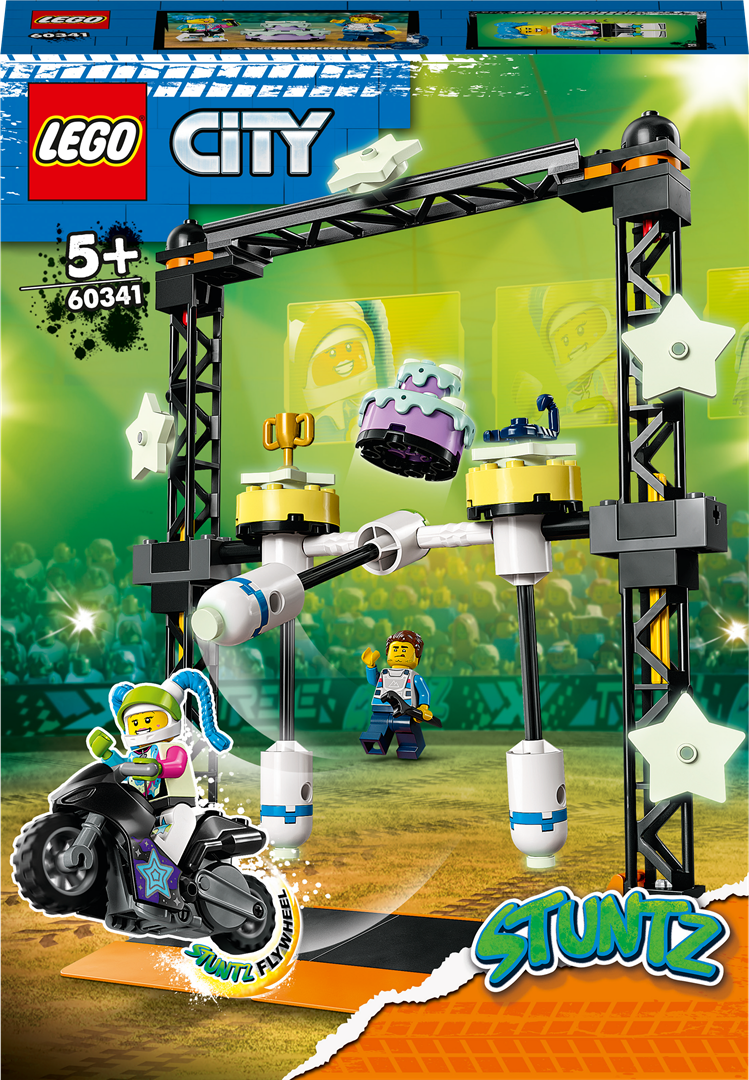 Konstruktorius LEGO City Stuntz Griaunantis kaskadininkų iššūkis 60341