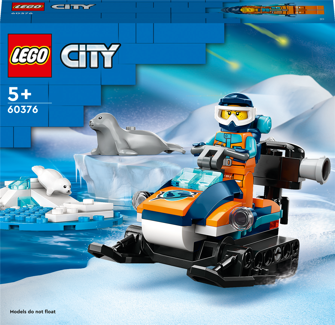 Konstruktorius LEGO City Arkties tyrinėtojo sniegaeigis 60376