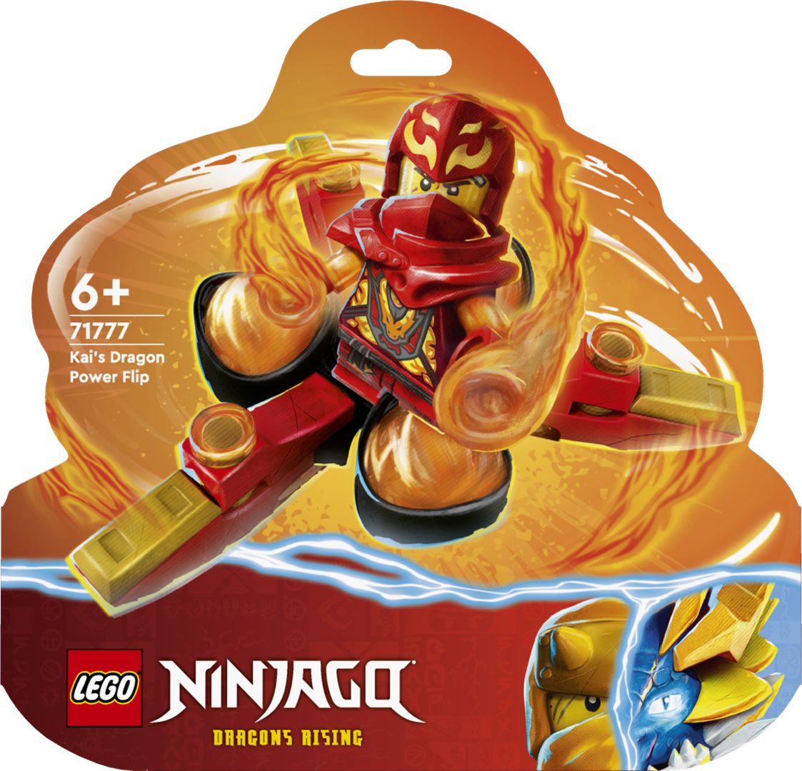 Konstruktorius LEGO Ninjago Kai drakono galios Spinjitzu verstukas 71777