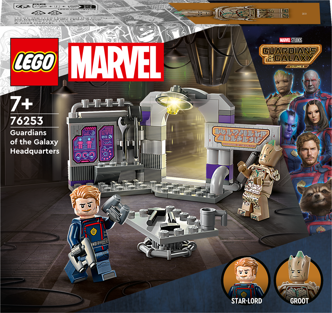 Konstruktorius LEGO Marvel Galaktikos sergėtojų būstinė 76253