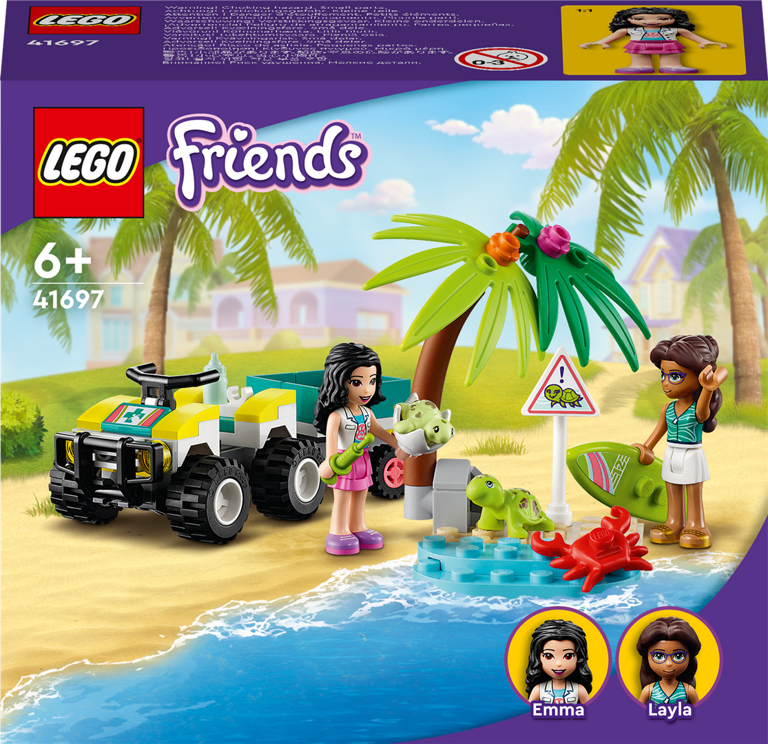 Konstruktorius LEGO Friends Vėžlių apsaugos automobilis 41697