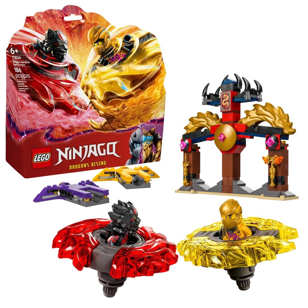 LEGO NINJAGO 71826 Drakono Spinjitzu mūšio paketas