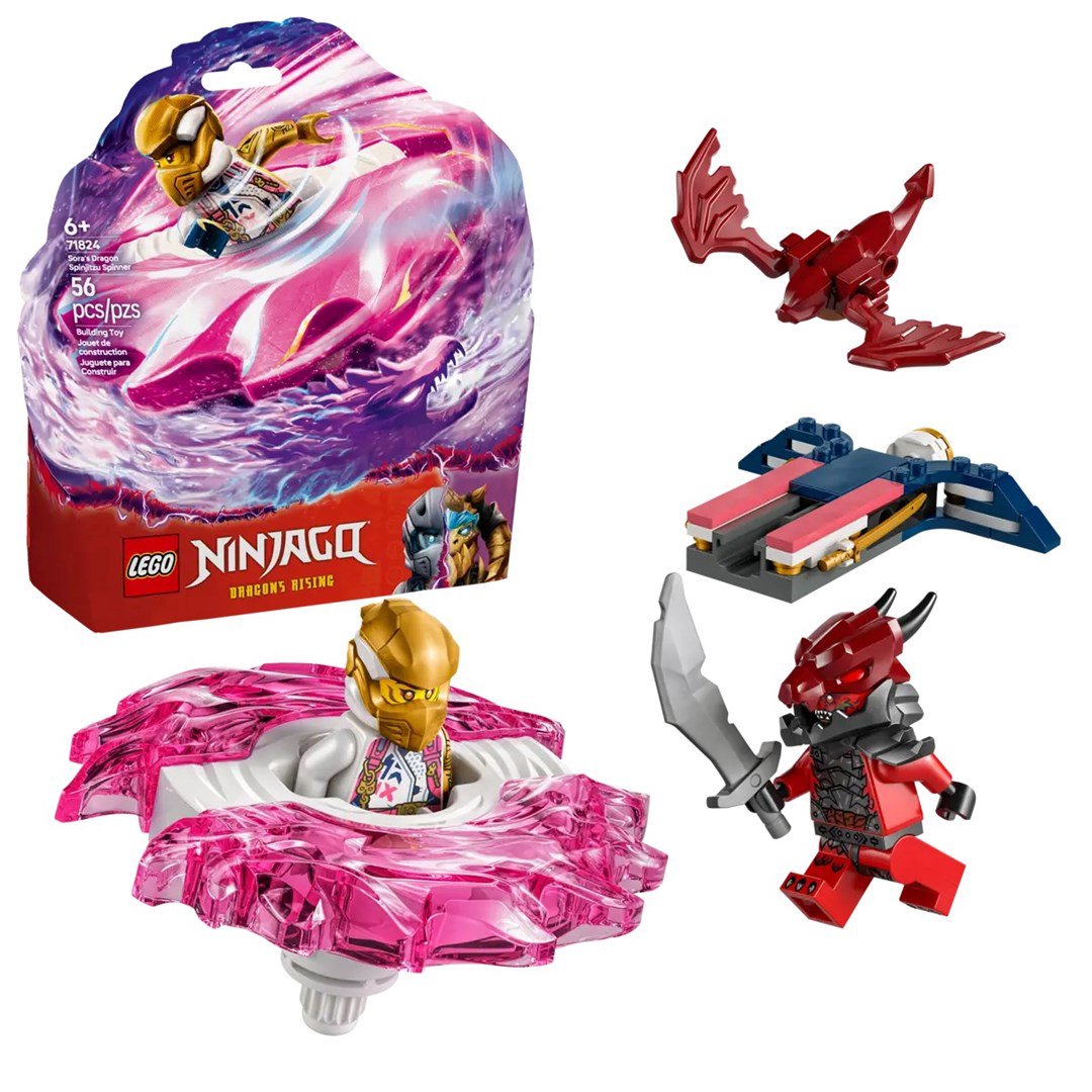 LEGO NINJAGO 71824 Sora's Dragon Spinjitzu suktuvas