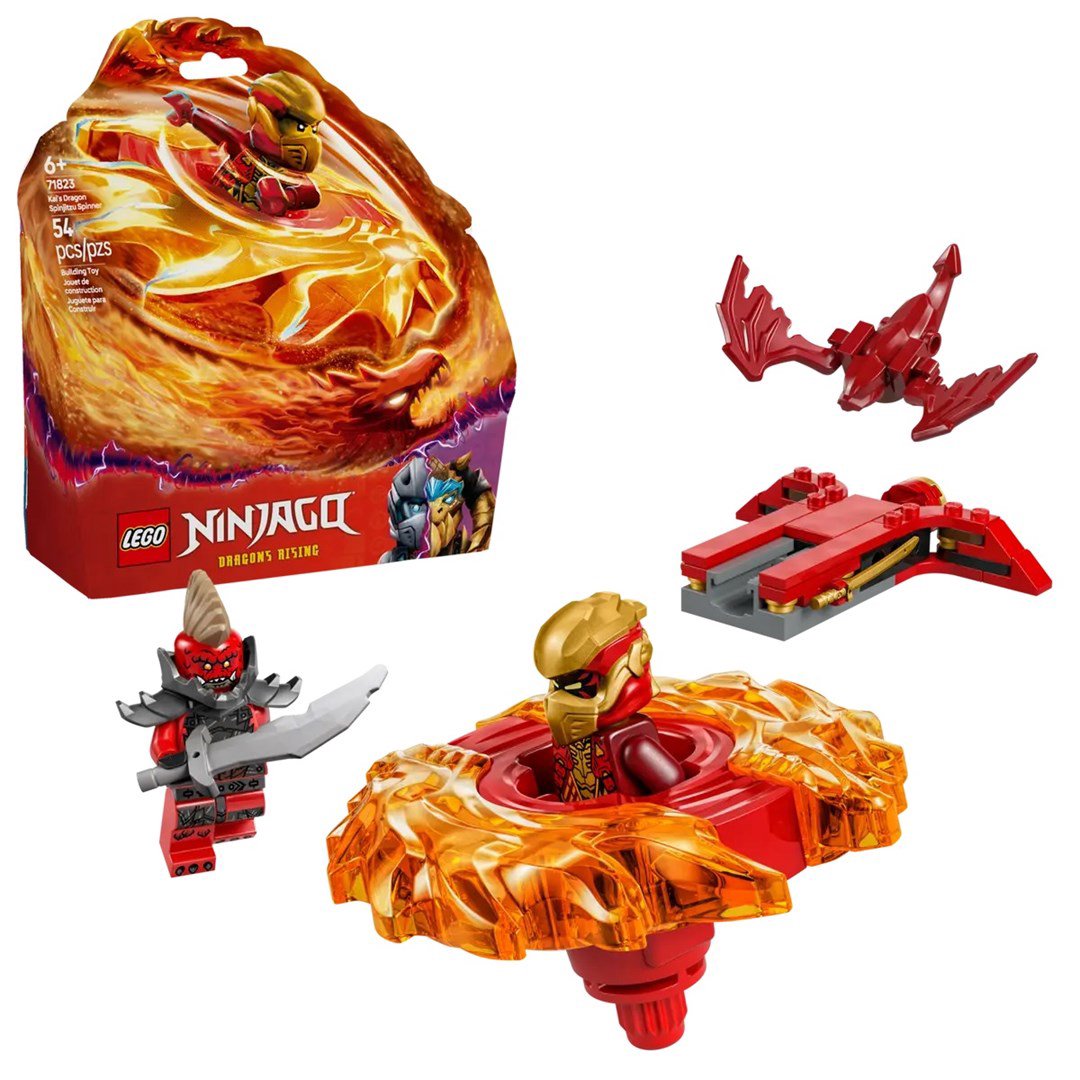 LEGO NINJAGO 71823 Kai's Dragon Spinjitzu suktuvas