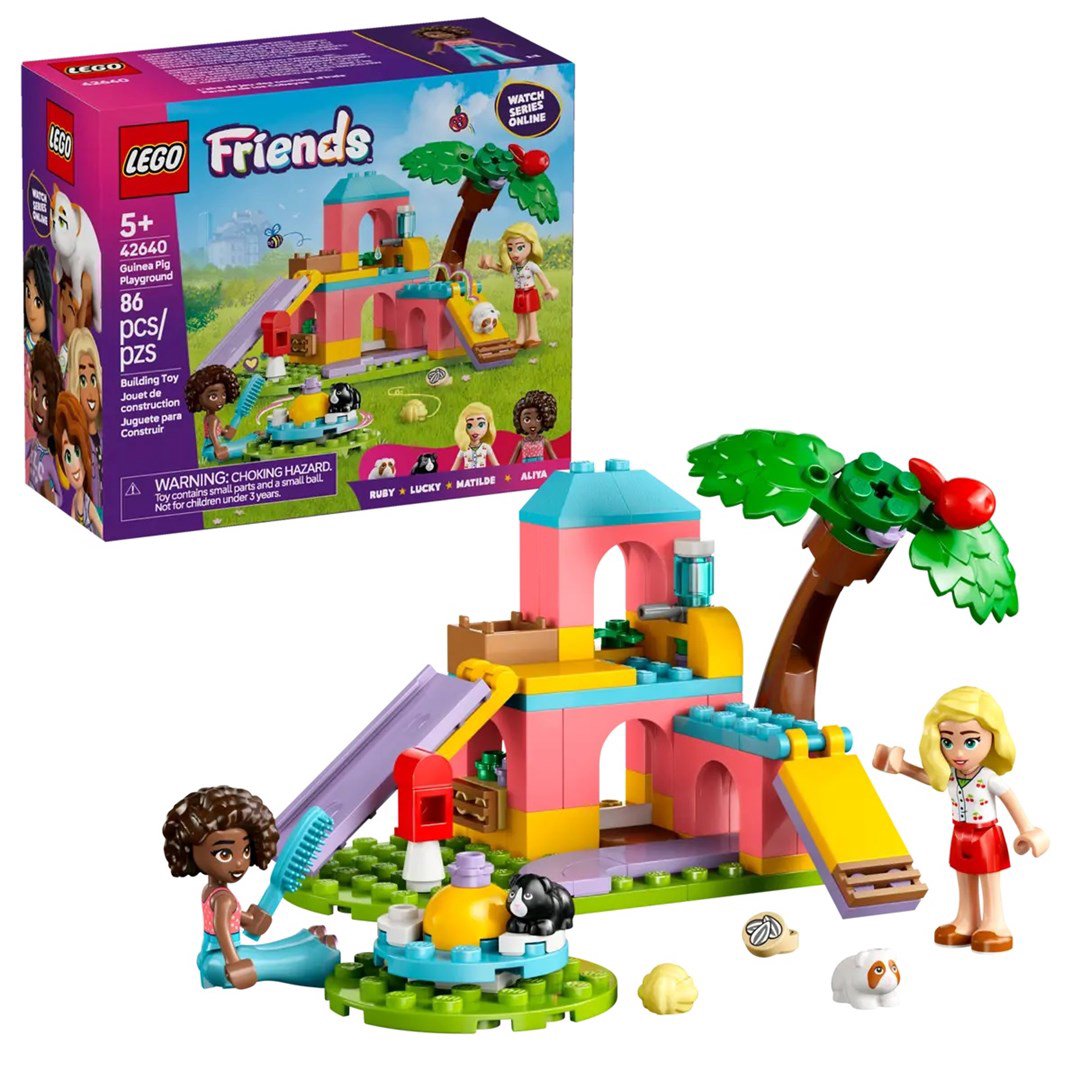 LEGO FRIENDS 42640 Gvinėjos kiaulytės žaidimų aikštelė