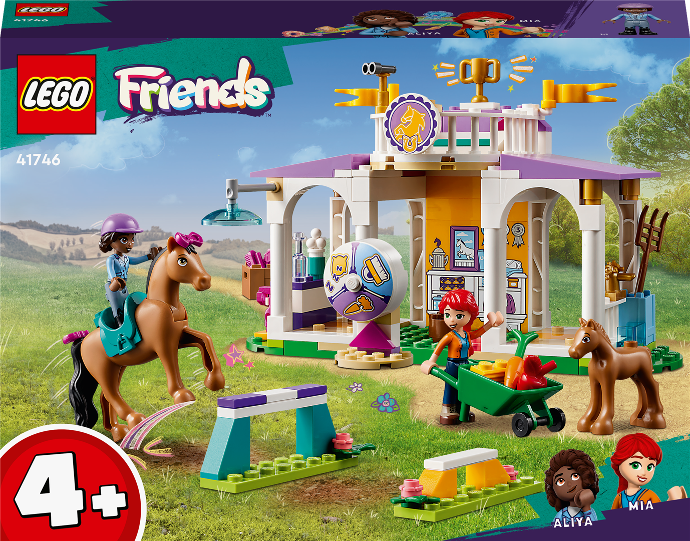 Konstruktorius LEGO Friends Žirgo treniruotė 41746