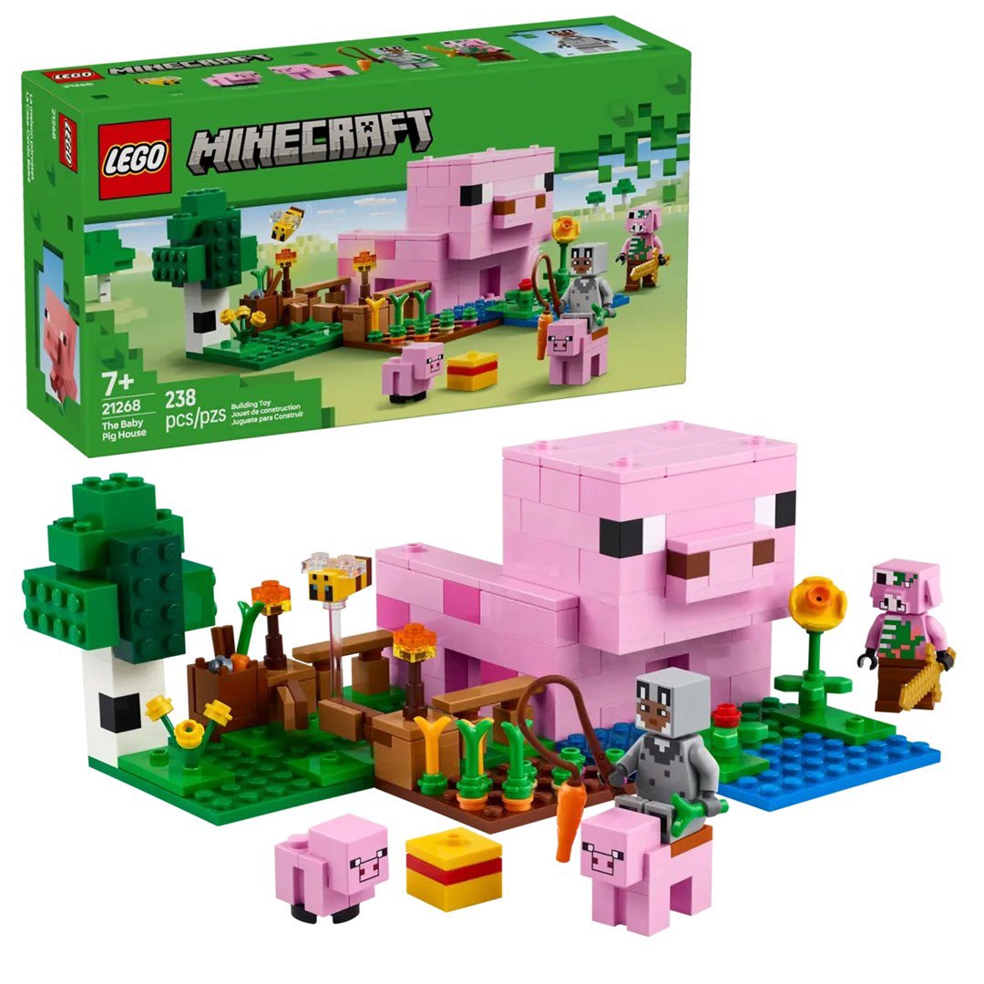 LEGO MINECRAFT 21268 Kūdikių kiaulių namai