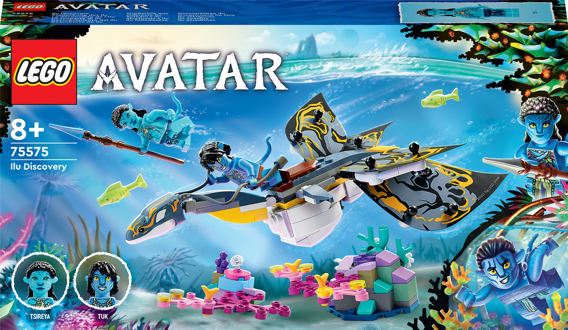 Konstruktorius LEGO Avatar Ilu atradimas 75575