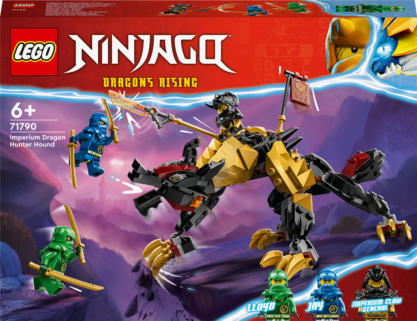 Konstruktorius LEGO Ninjago Imperijos drakono medžioklinis šuo 71790