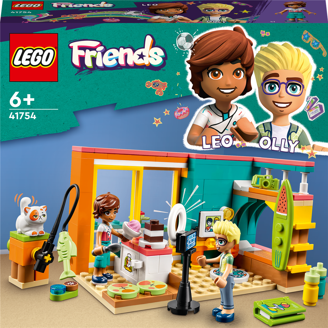 Konstruktorius LEGO Friends Leo kambarys 41754