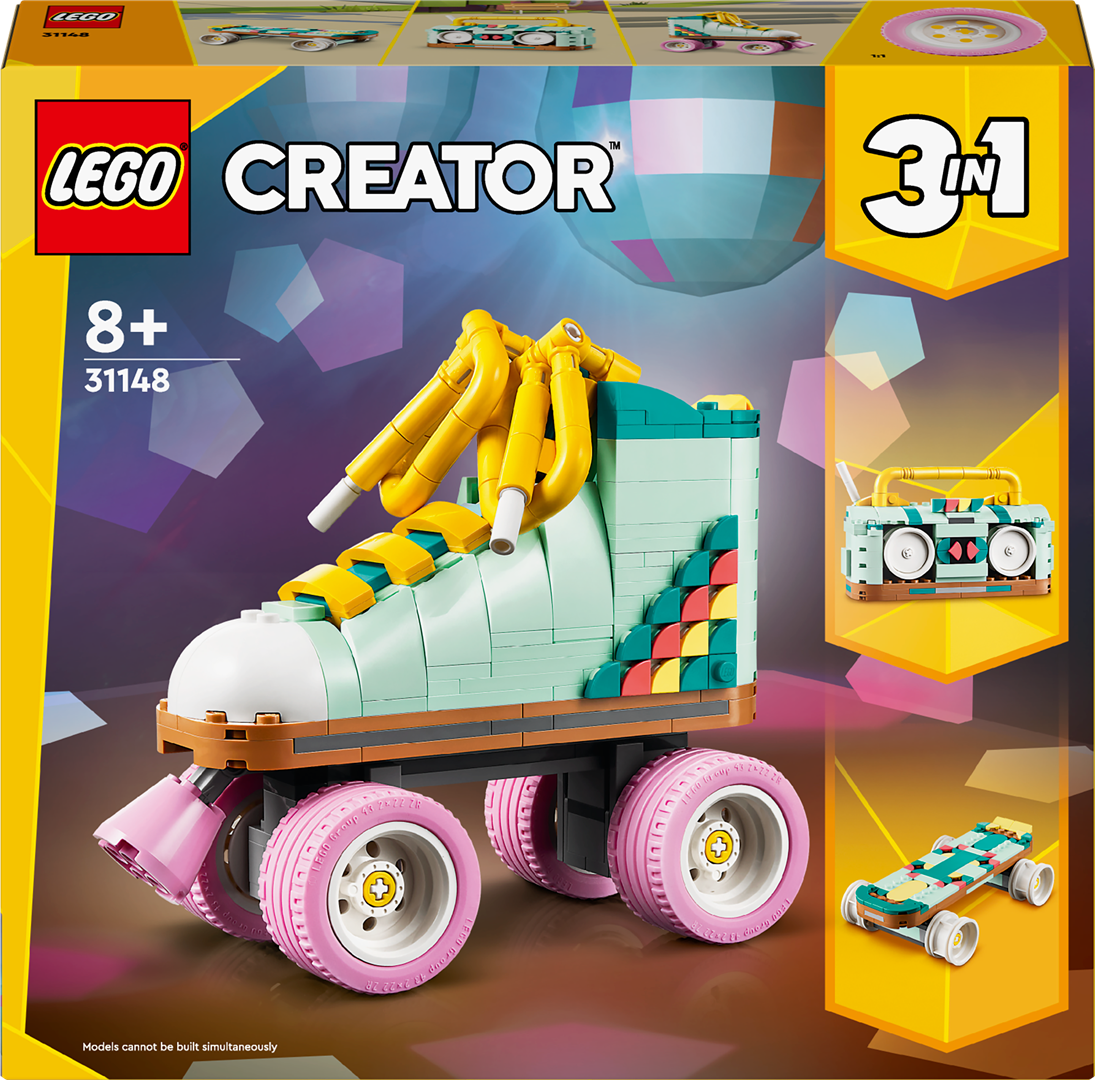 Konstruktorius LEGO Creator Retro riedučiai 31148