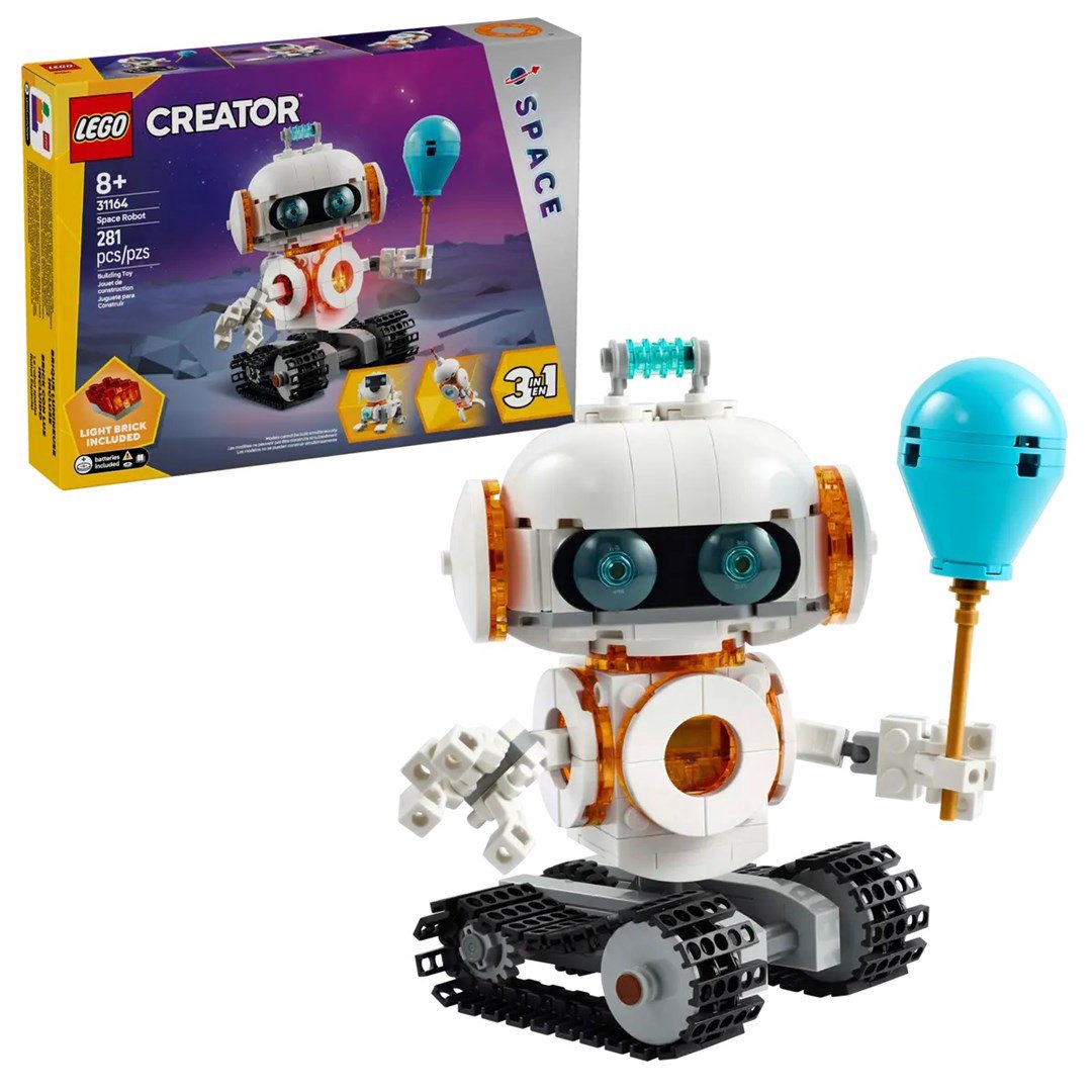 LEGO CREATOR 3 IŠ 1 31164 Kosminis robotas