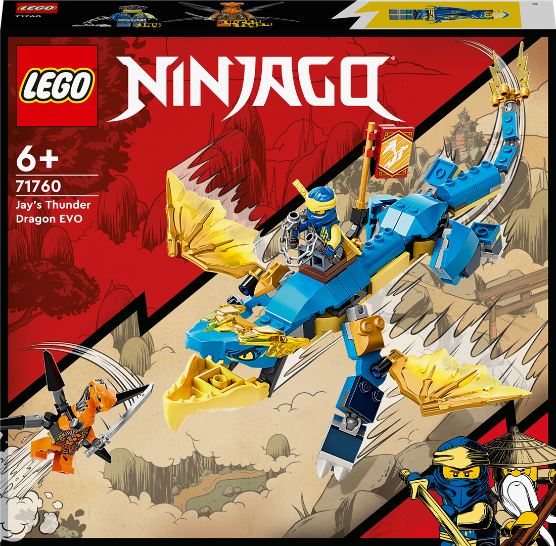 Konstruktorius LEGO Ninjago Jay griaustinio drakonas EVO 71760