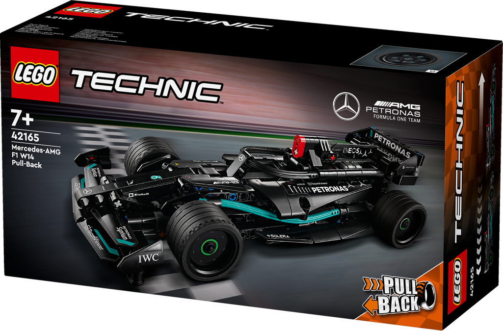 Konstruktorius LEGO Technic Mercedes-AMG F1 W14 E Performance Pull-Back 42165