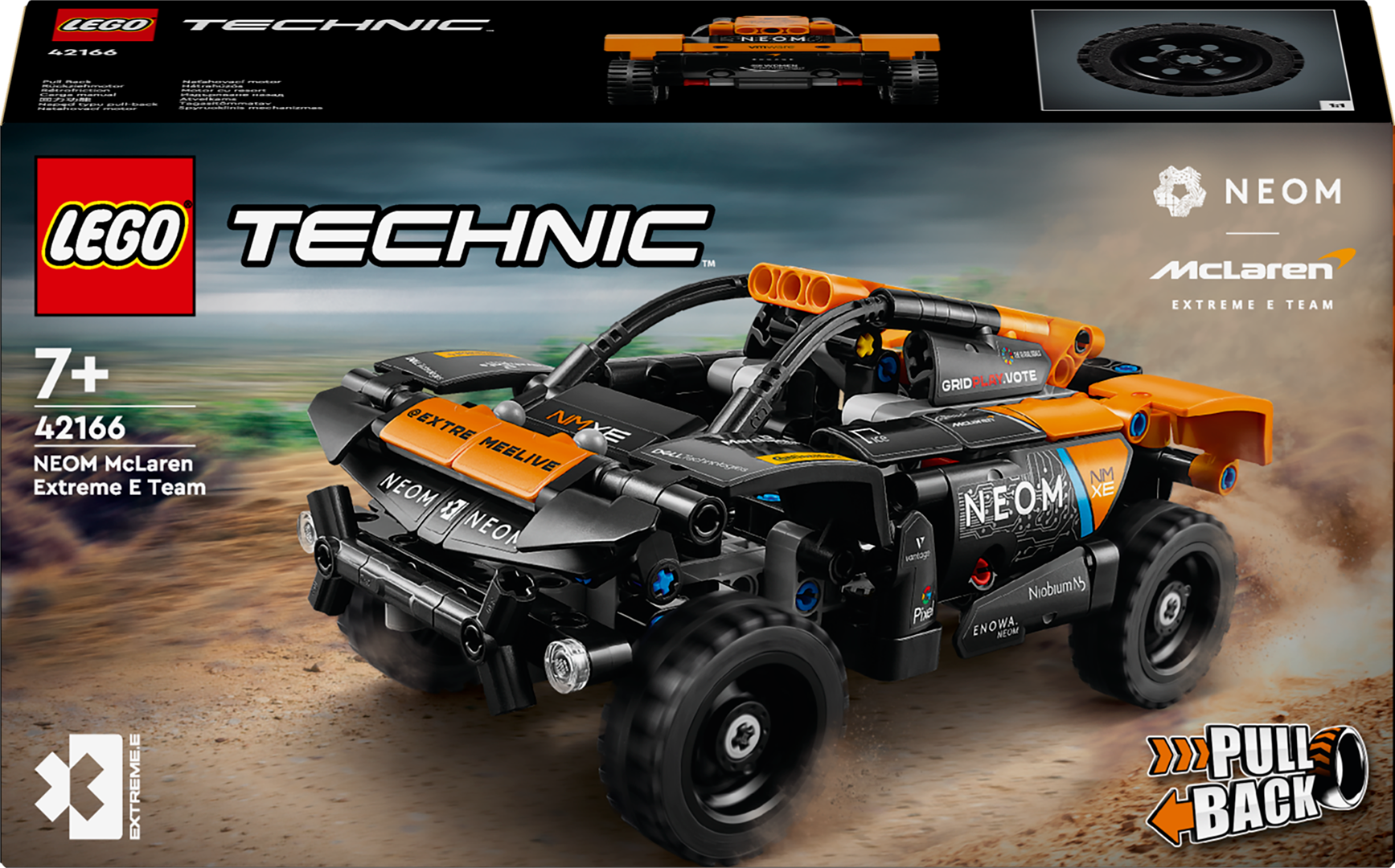 Konstruktorius LEGO Technic NEOM McLaren Extreme E Race Car 42166