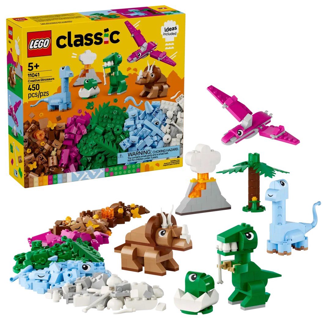 LEGO CLASSIC 11041 Kūrybiški dinozaurai