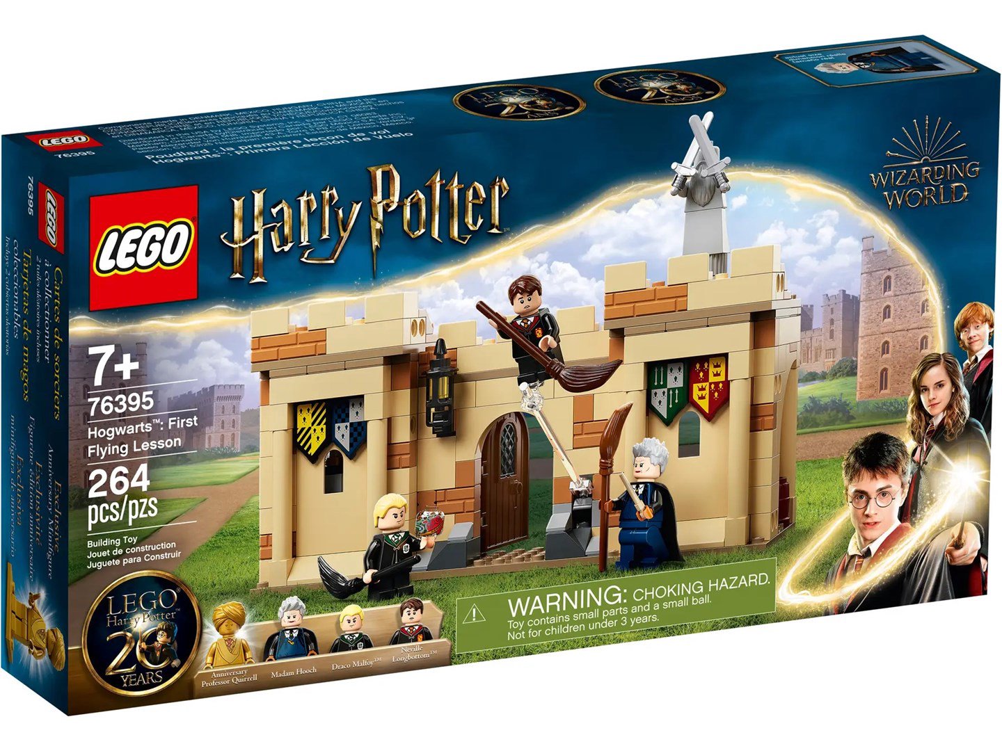 LEGO HARRY POTTER 76395 HOGWART: PIRMOJI SKRAIDYMO PAMOKA