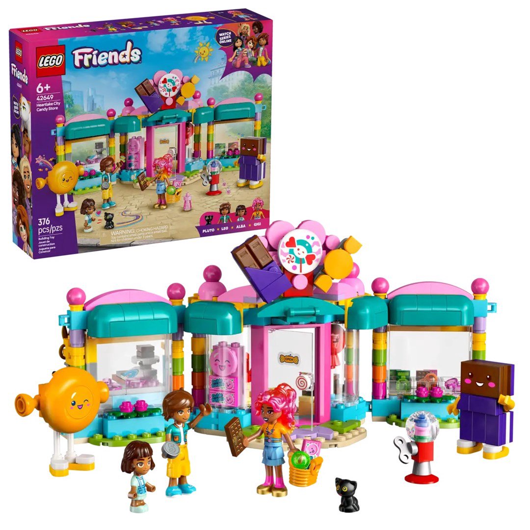 LEGO FRIENDS 42649 Heartlake City saldainių parduotuvė