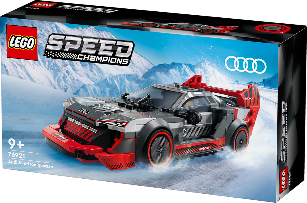 Konstruktorius LEGO Speed Champions Lenktyninis automobilis Audi S1 e-tron quattro 76921