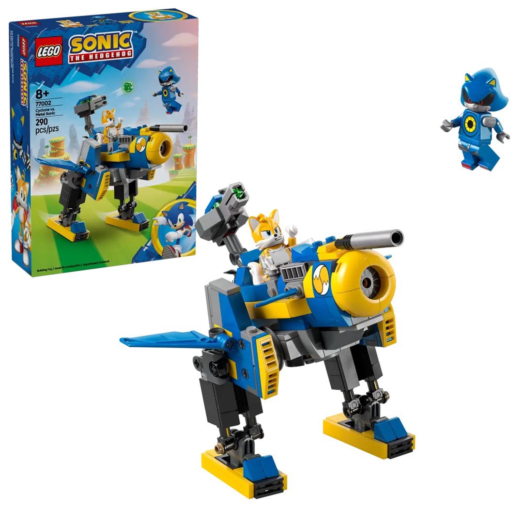 LEGO SONIC THE HEDGEHOG 77002 Ciklonas prieš Metal Sonic