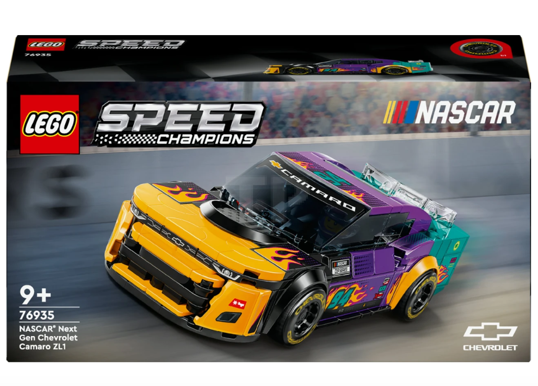 Konstruktorius LEGO SPEED CHAMPIONS NASCAR Next Gen Chevrolet Camaro ZL1 76935