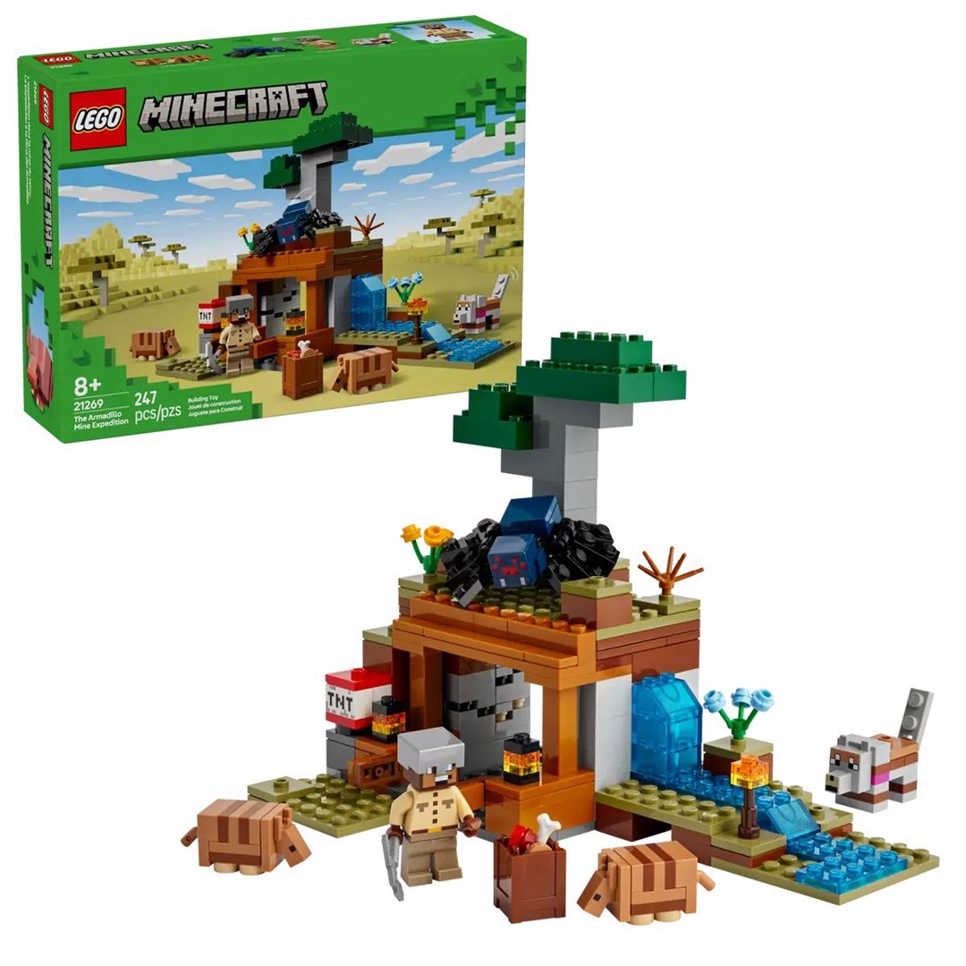 LEGO MINECRAFT 21269 Ekspedicija į šarvuočių kasyklą