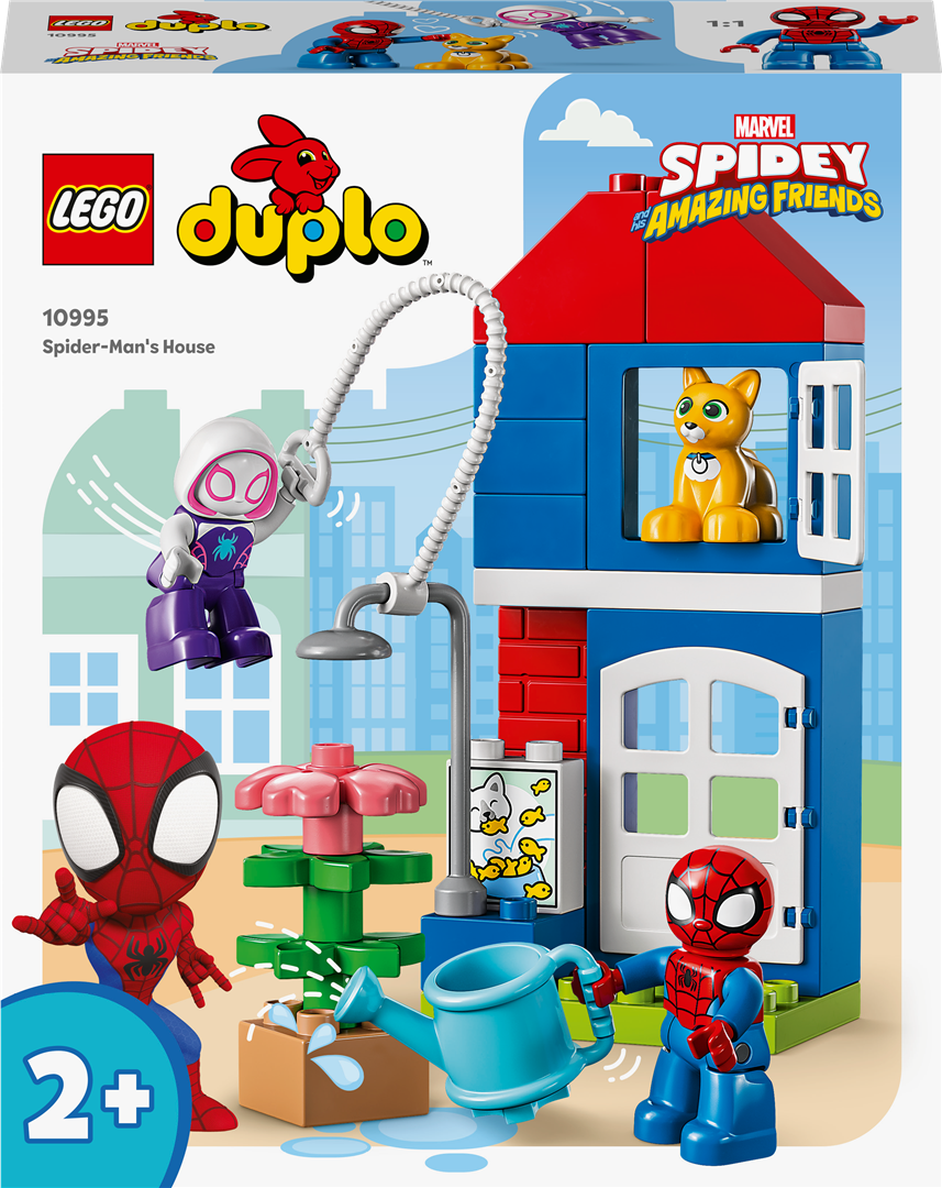 Konstruktorius LEGO DUPLO Marvel Žmogaus voro namai 10995