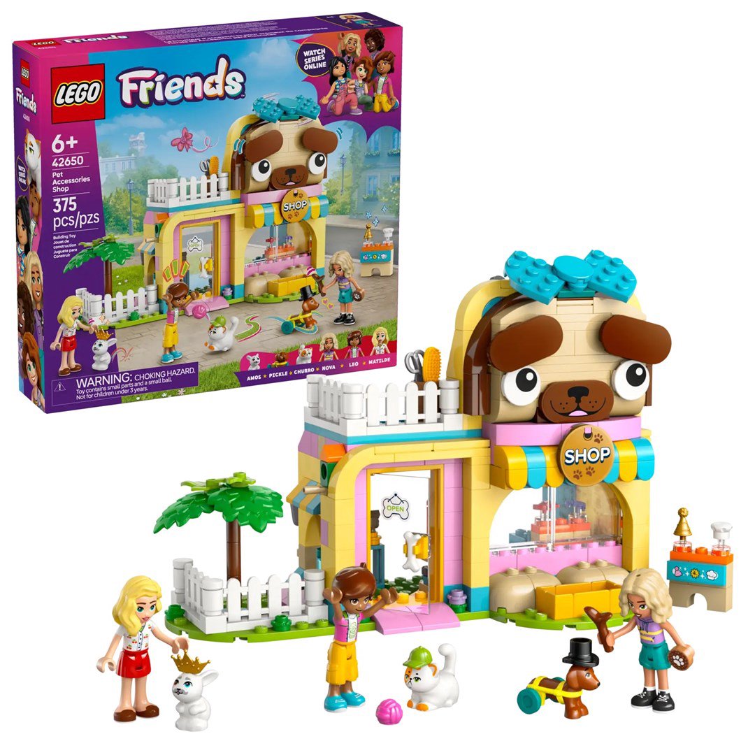 LEGO FRIENDS 42650 Gyvūnų augintinių priedų parduotuvė