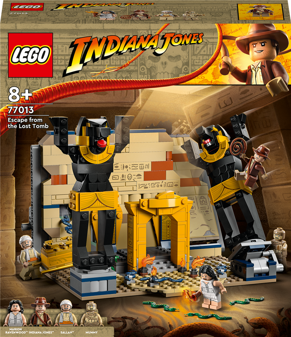 Konstruktorius LEGO Indiana Jones Pabėgimas nuo dingusio kapo 77013