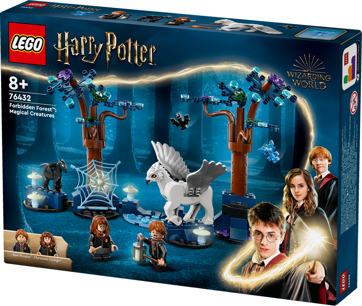 Konstruktorius LEGO Harry Potter Uždraustasis miškas: magiškos būtybės 76432