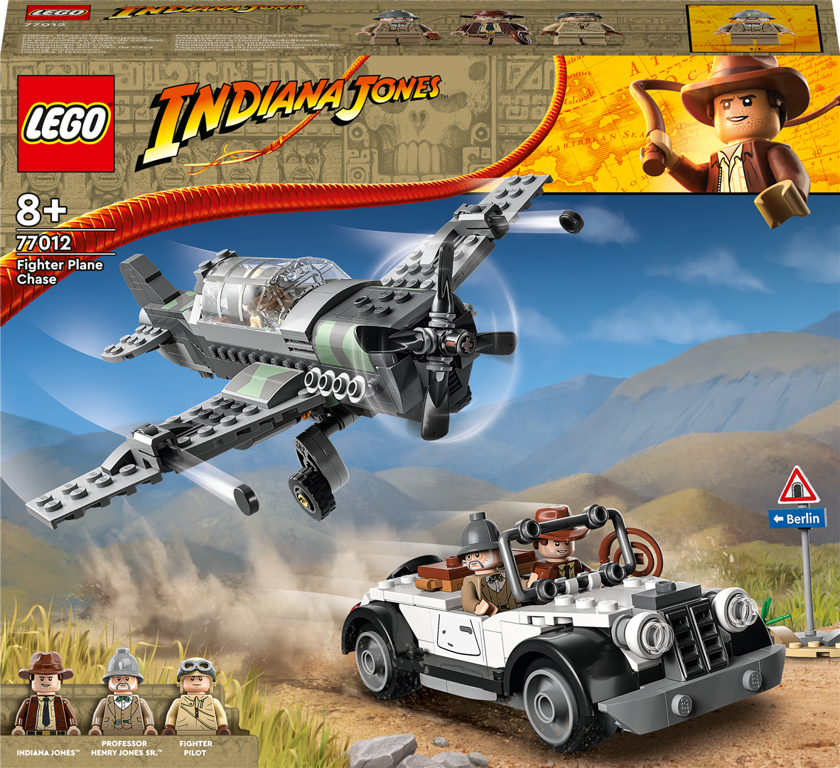 Konstruktorius LEGO Indiana Jones Naikintuvo gaudynės 77012