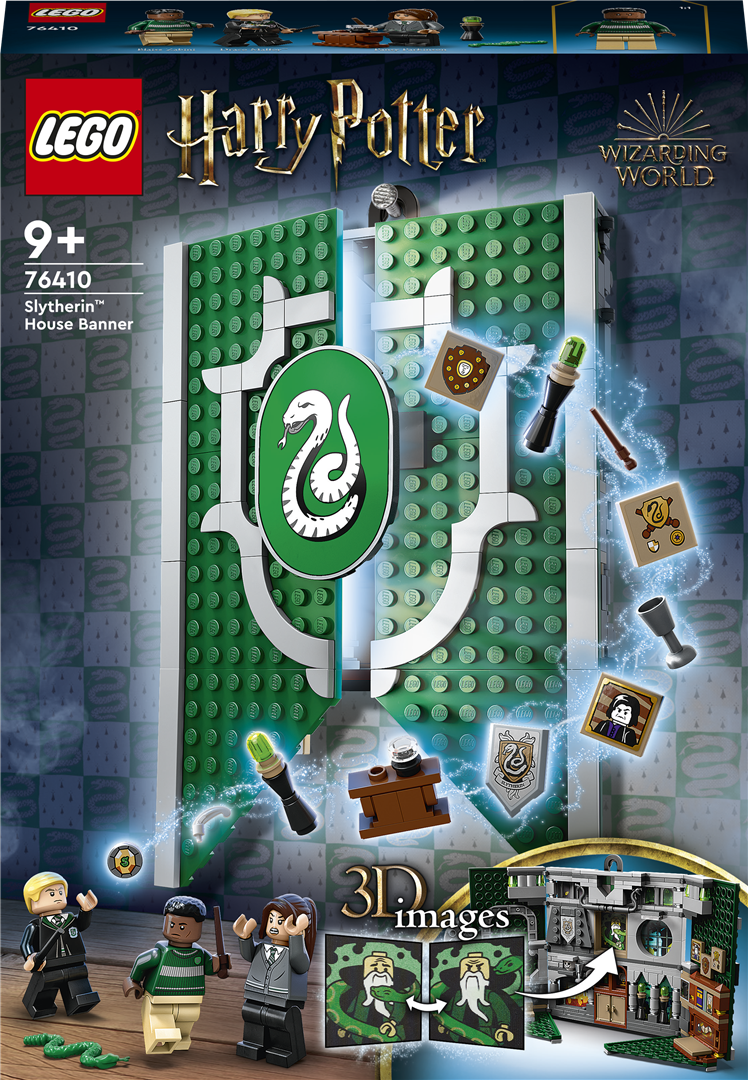 Konstruktorius LEGO Harry Potter Klastūnyno draugijos namų juosta 76410