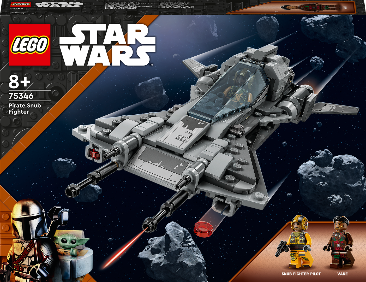 Konstruktorius LEGO Star Wars Piratų Snub Fighter 75346