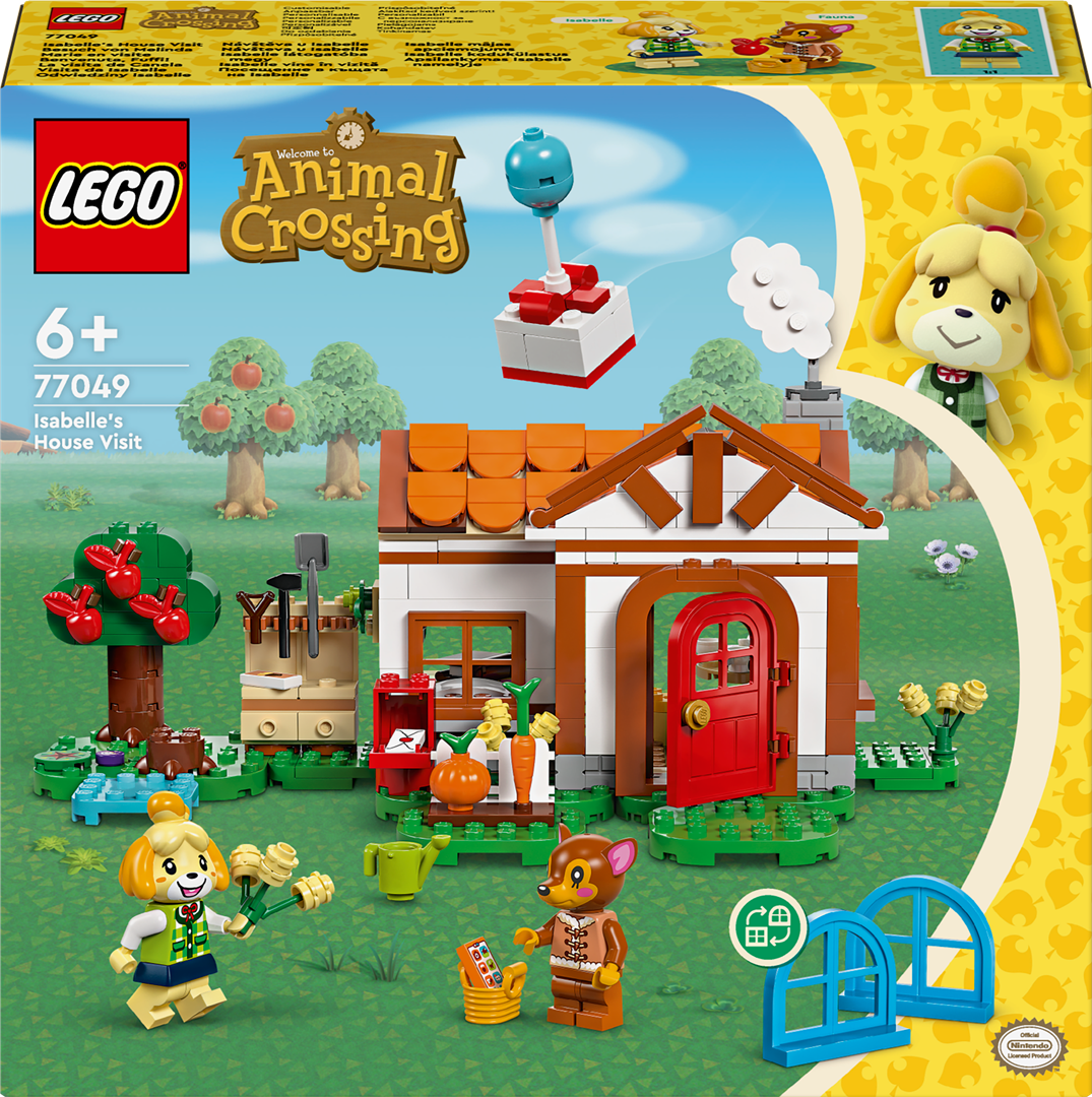 Konstruktorius LEGO Animal Crossing Apsilankymas Isabelle namelyje 77049