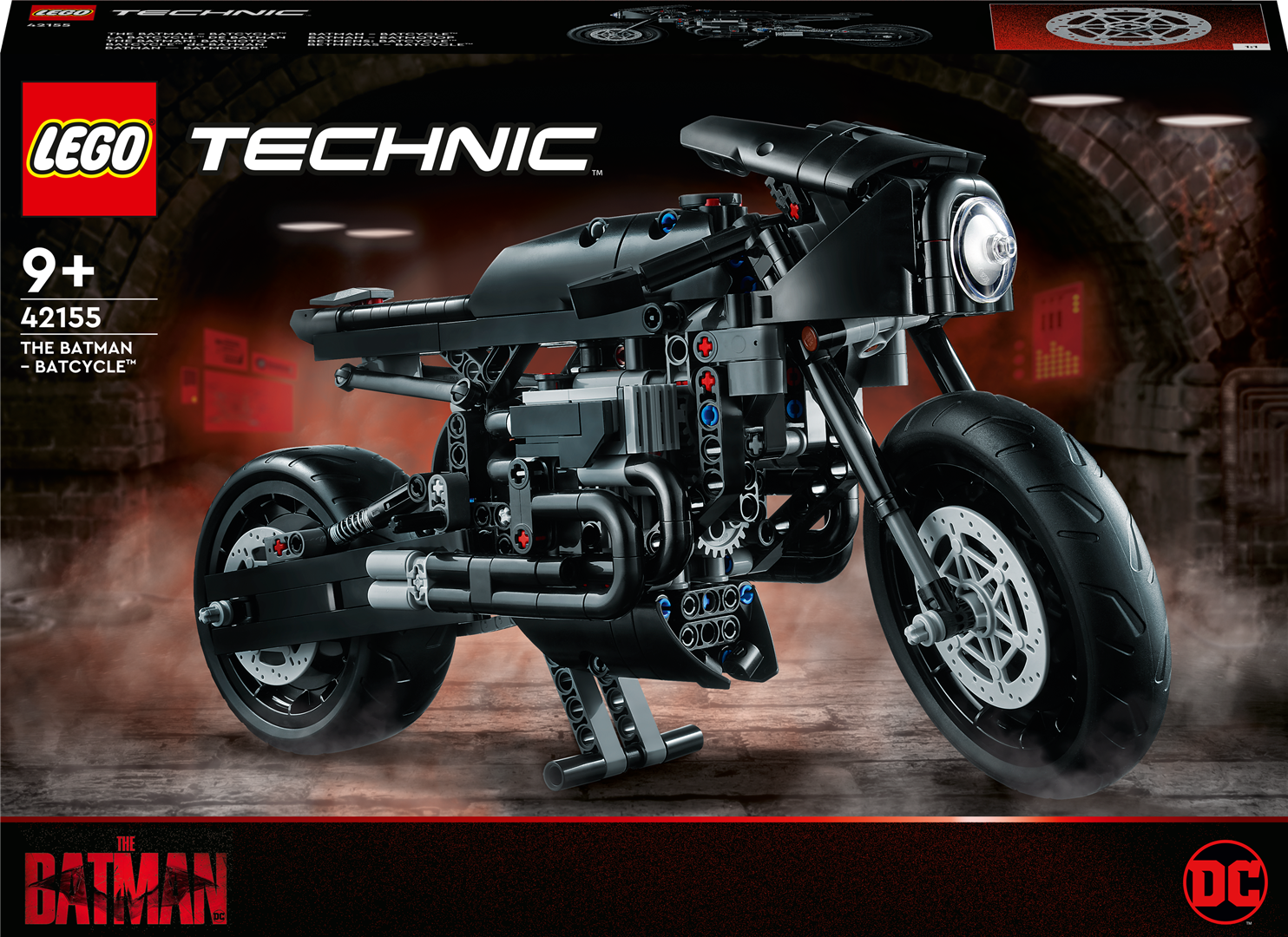 Konstruktorius LEGO Technic THE BATMAN – BATCYCLE 42155