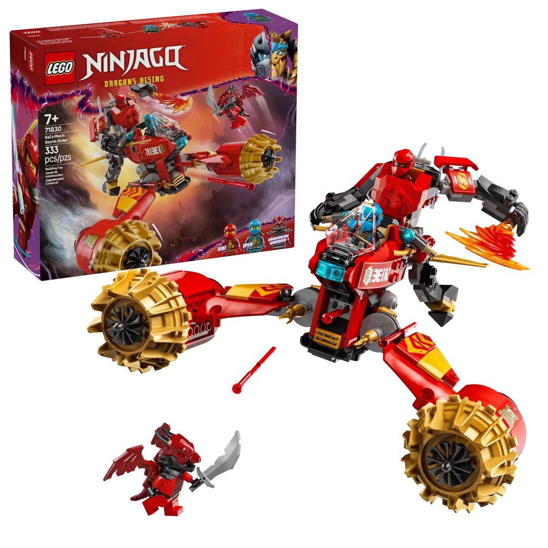 LEGO NINJAGO 71830 Kai's storm rider-mech