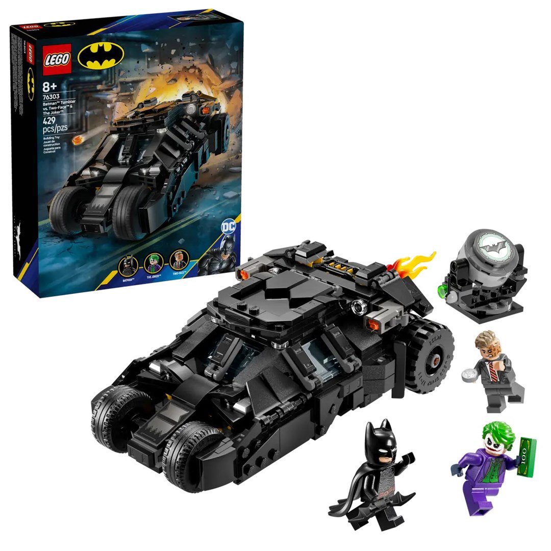 LEGO BATMAN 76303 Betmenas ir Dvigubas veidas ir Džokeris