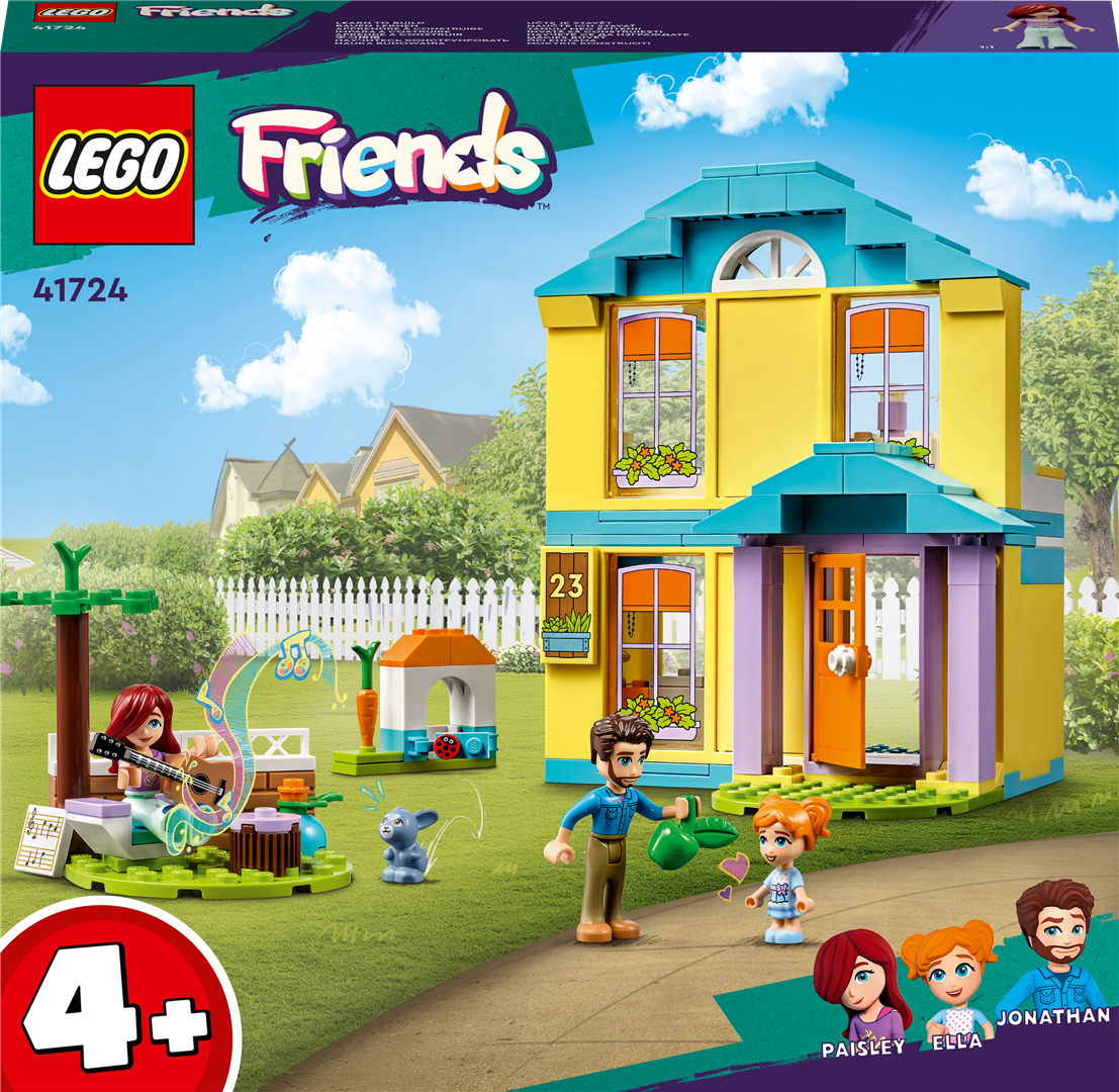 Konstruktorius LEGO Friends Peizli namai 41724