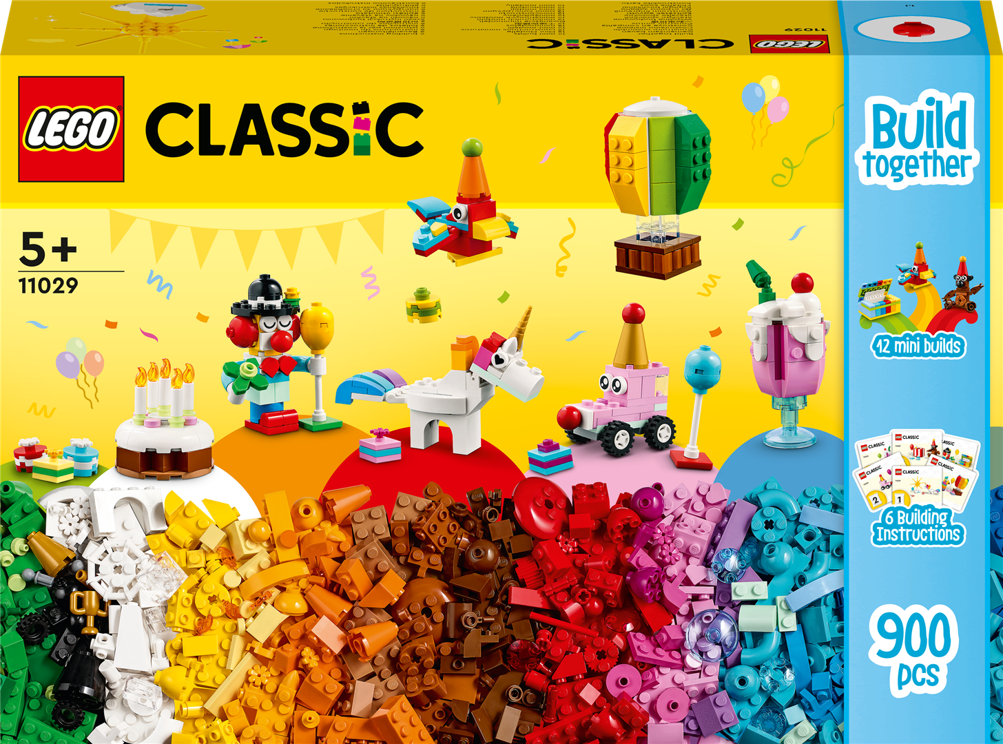 Konstruktorius LEGO Classic Kūrybiška vakarėlio dėžutė 11029