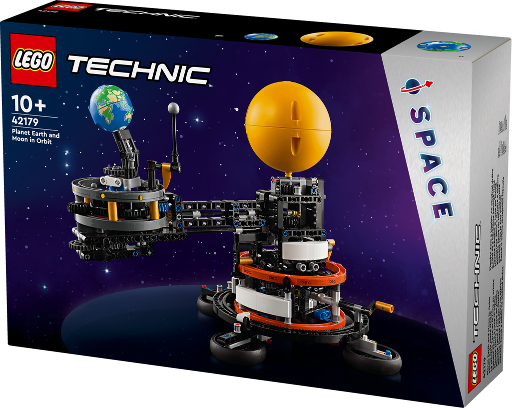 Konstruktorius LEGO Technic Žemė ir orbita skriejantis Mėnulis 42179