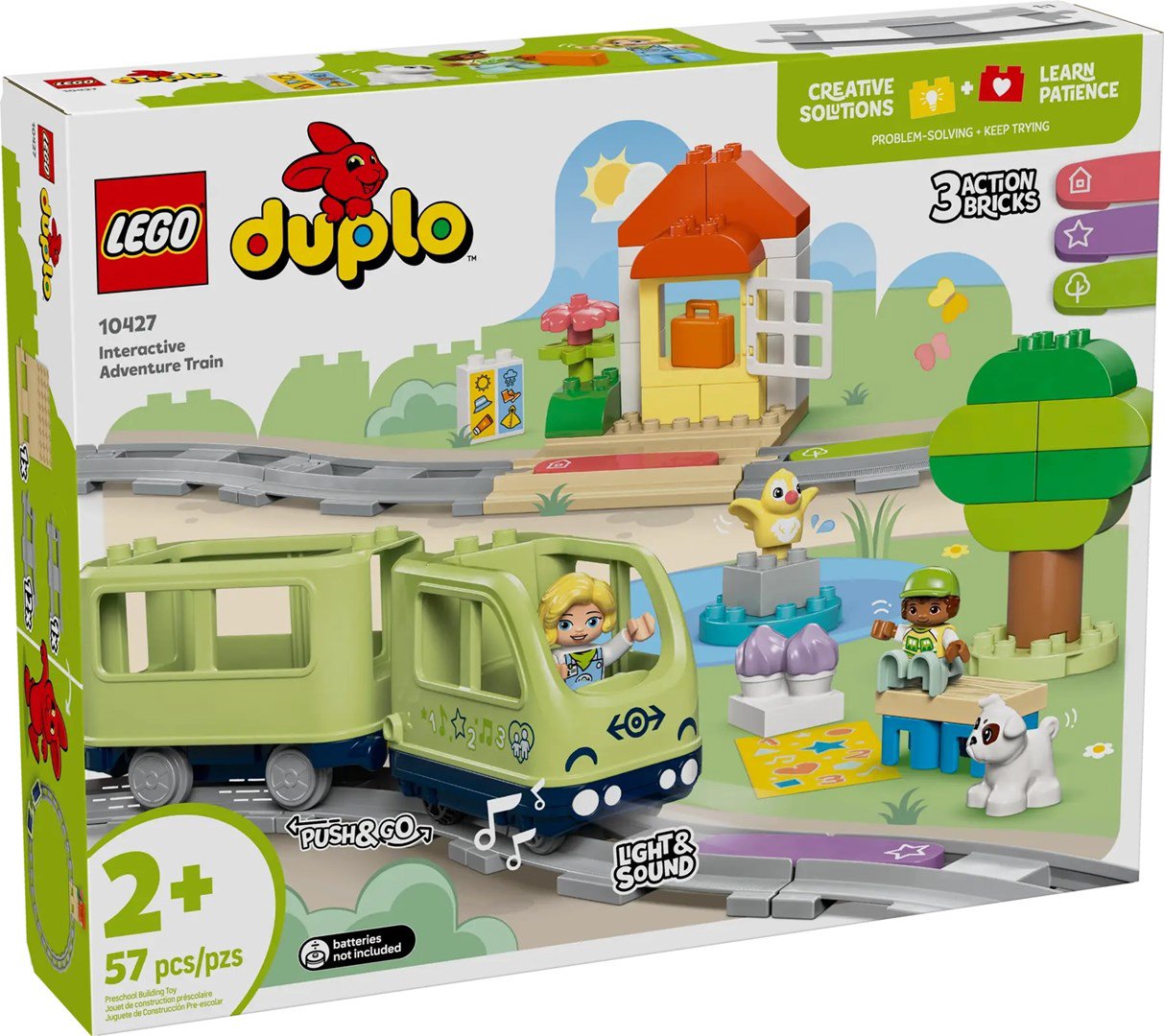 LEGO DUPLO 10427 Interaktyvus nuotykių traukinys