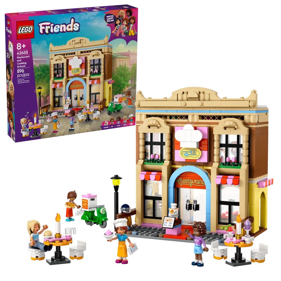 LEGO FRIENDS 42655 Restoranas ir maisto gaminimo mokykla