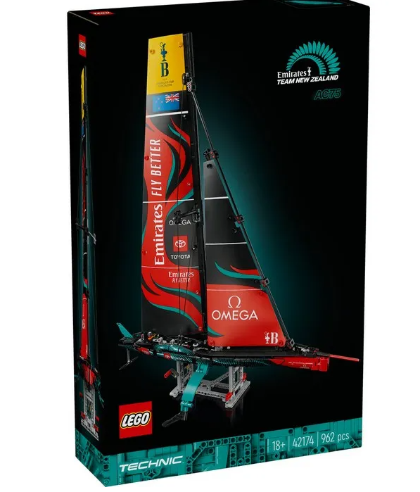 Konstruktorius LEGO TECHNIC Jachta Emirates Team New Zealand AC75 42174