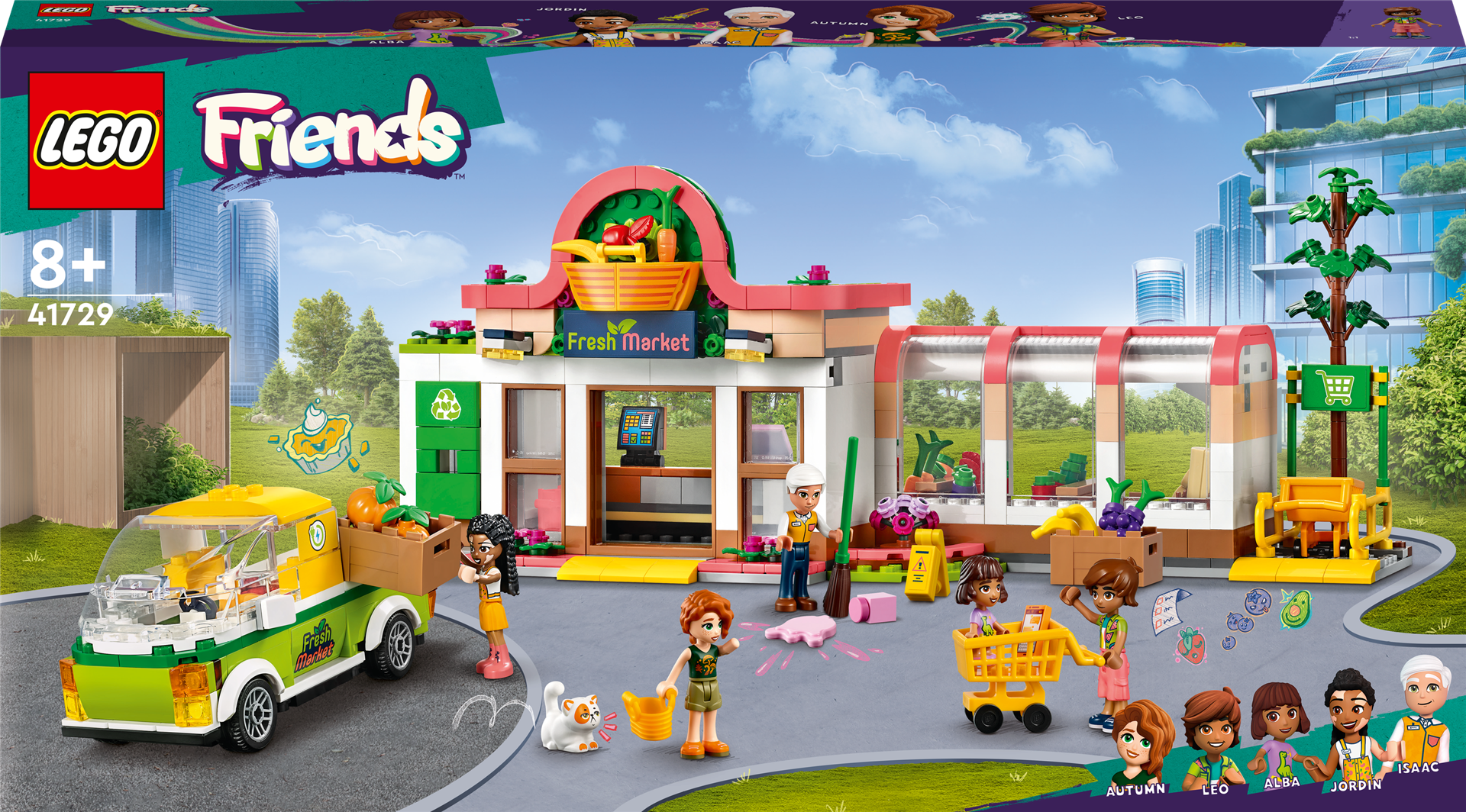 Konstruktorius LEGO Friends Ekologiško maisto parduotuvė 41729