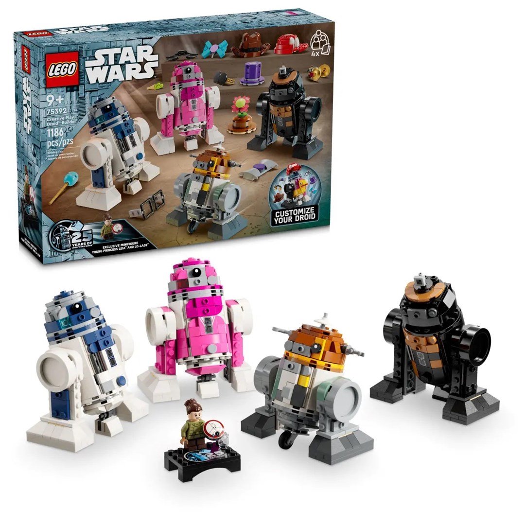 LEGO STAR WARS 75392 Kūrybiškas droidų konstravimo rinkinys