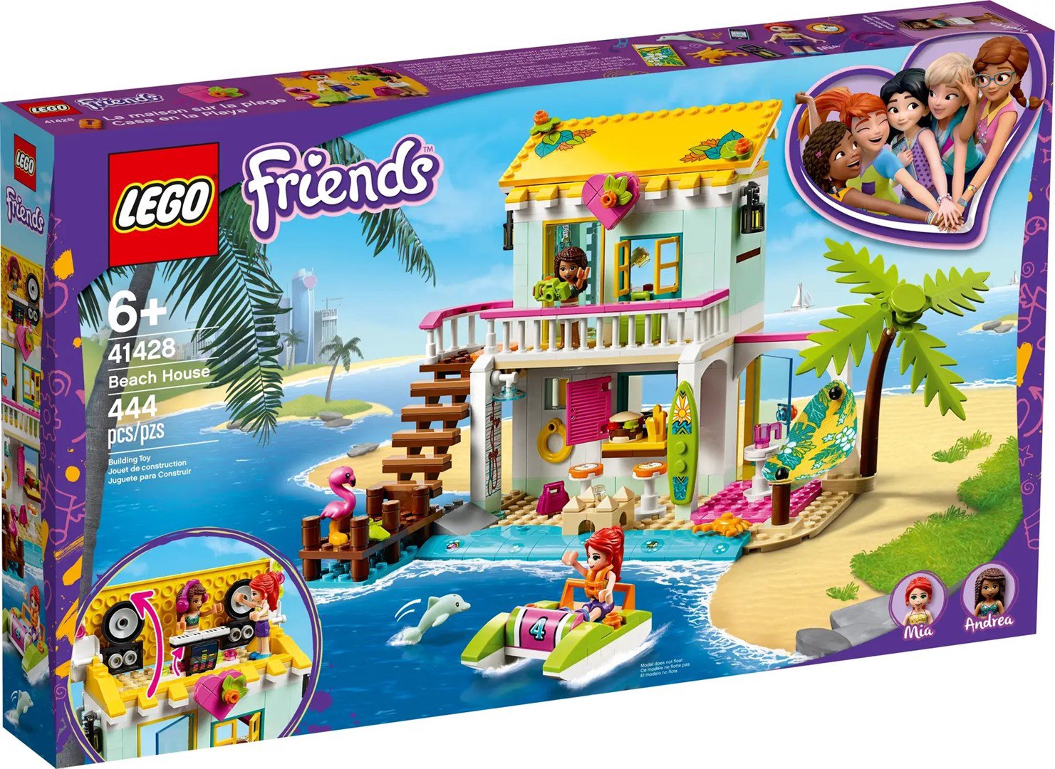 LEGO FRIENDS 41428 Paplūdimio namas