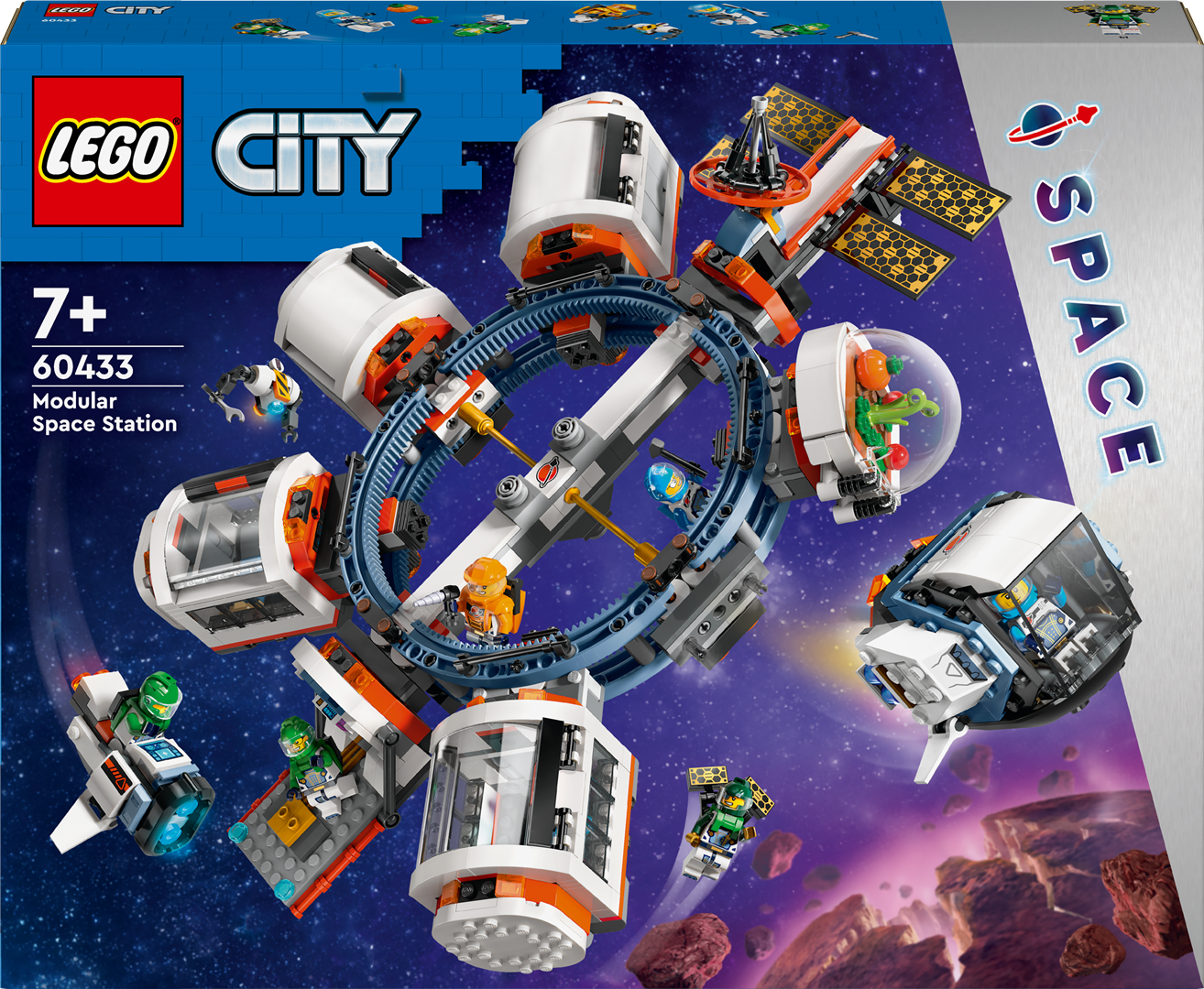 Konstruktorius LEGO City Modulinė kosminė stotis 60433